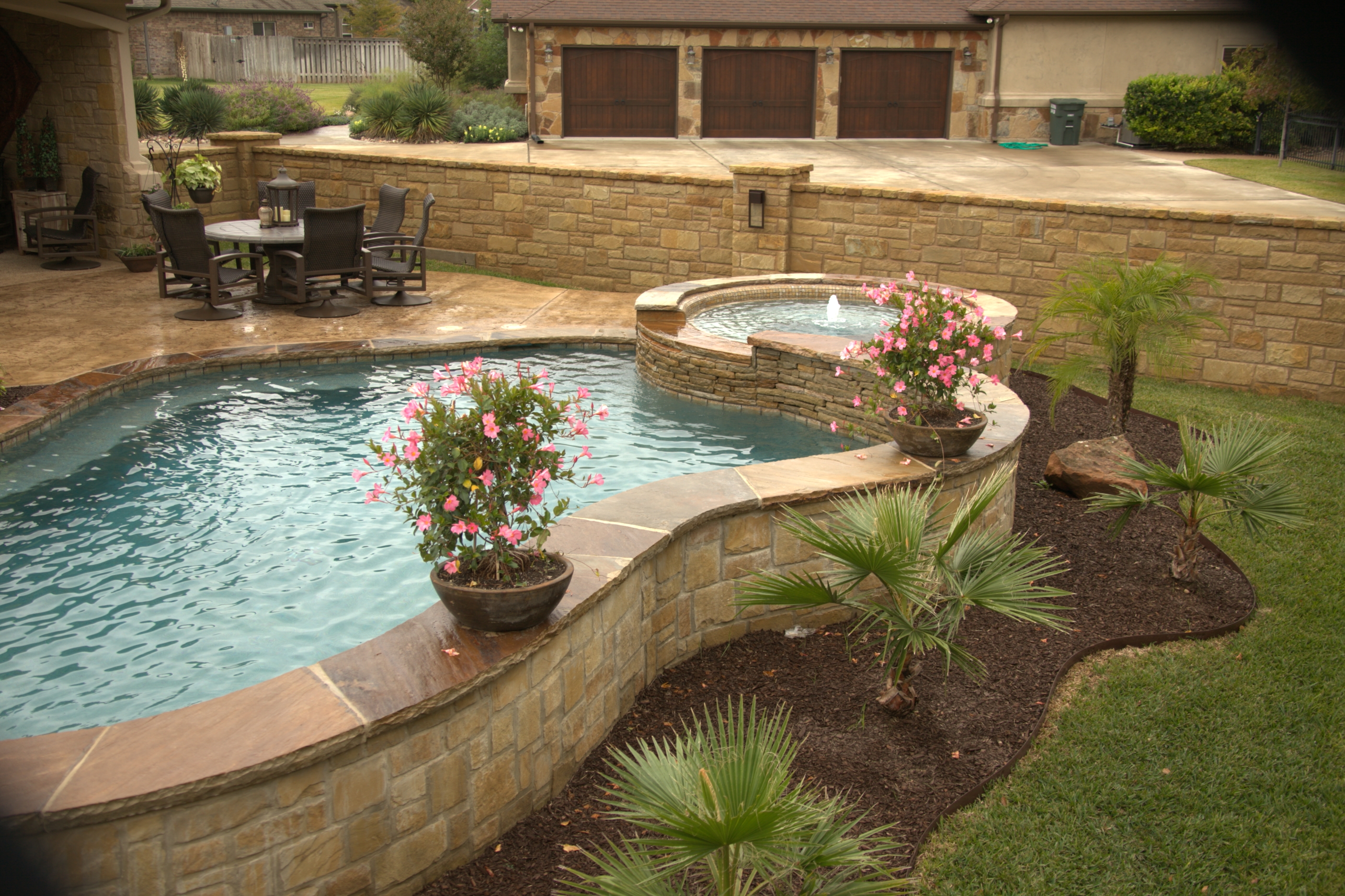 Complete backyard transformation